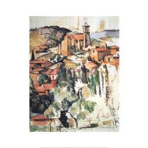  View of Gardanne   Poster by Paul Cezanne (19.75x27.5 