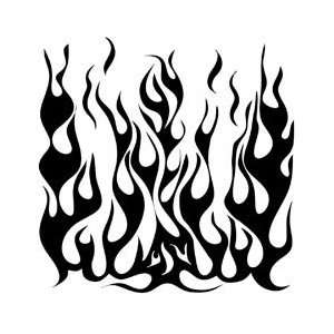 Crafters Workshop Crafters Workshop Templates 12X12 Flames; 3 Items 