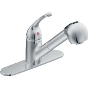  Moen CFG CA40519 Single Handle Pullout Kitchen Faucet 