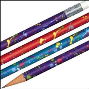  Tub   Splatters Pencils   144 per set