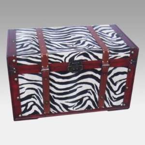  Buyers Choice USA Safari Collection Zebra Trunk