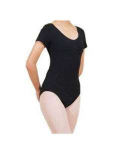 this is a black ballet tutu dancing leotard made of spandex and high 
