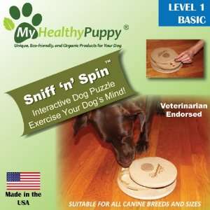  Sniff n Spin interactive dog puzzle made in the USA Pet 