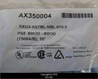 Belden 10 Ft GigaFlex PS5 Cat5e Patch Cable Blue AX350004 ~STSI  