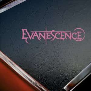  Evanescence Pink Decal Music Car Truck Window Pink Sticker 