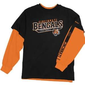  Reebok Cincinnati Bengals Toddler 3 In 1 Option T Shirt 