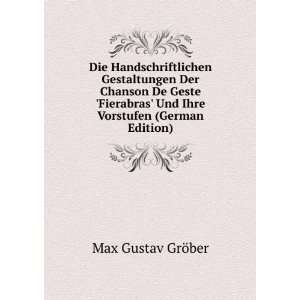    Und Ihre Vorstufen (German Edition) Max Gustav GrÃ¶ber Books