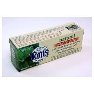  TOMS OF MAINE Toothpaste Whole Care w/Fluoride Spearmint 