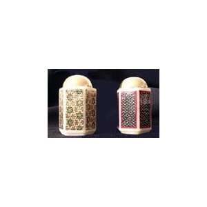  Persian Khatam Design Salt & Pepper Shaker Set