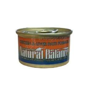   Natural Balance Chicken & Liver Pate Can Cat Food Single