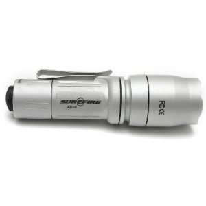  SureFire E1B SL WH E1B Backup Silver LED Flashlight