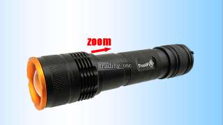 TrustFire CREE XM L T6 LED Flashlight 1000L Zoomable Torch Z3 Zoom SET 
