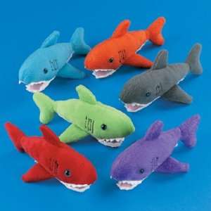  Stuffed Shark Assortment (1 dz) Toys & Games