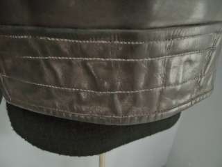 RARE★ Vintage 30s 40s LEWIS USA Horsehide LEATHER Motorcycle 