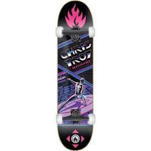  Black Label Troy Space Junk Complete Skateboard   8.25 w 