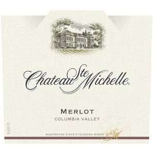  2009 Chateau Ste Michelle Columbia Merlot 750ml Grocery 