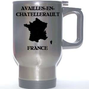  France   AVAILLES EN CHATELLERAULT Stainless Steel Mug 