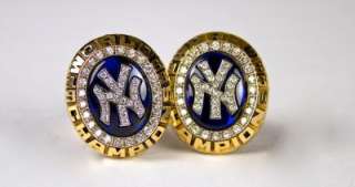 1998 NY Yankees World Series Gold Cufflinks Product Image
