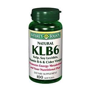  NB KLB6   KELP/SOY/LECITHIN 100SG NATURES BOUNTY Health 