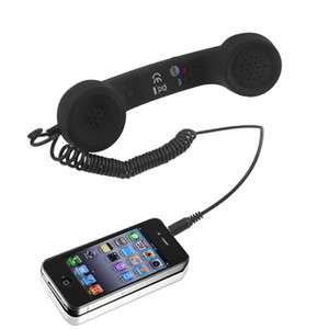 Retro Cell / Mobile Phone Handset HD Mic 3.5MM Pin for iPhone / iPad 
