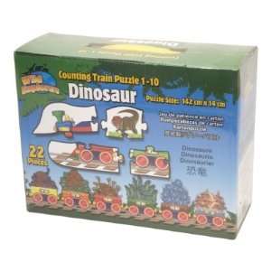  Puzzle Number Train Dino Toys & Games