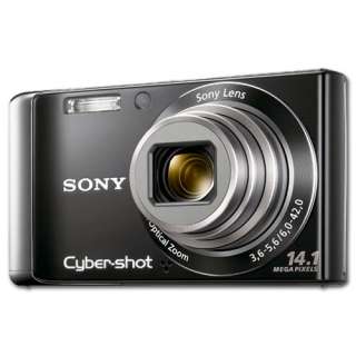 Sony DSC W370 Digital Camera (Black) NEW 27242777477  
