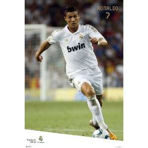 Cristiano Ronaldo Real Madrid Poster   Season 11/12, Ships from USA 