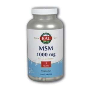  MSM ( Methylsulfonylmethane ) 1000 mg 240 Tablets Kal 