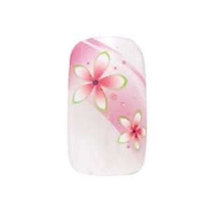   Nail Kit in Clear with Pink Flower and Stripe # 87659 + Aviva eco nail