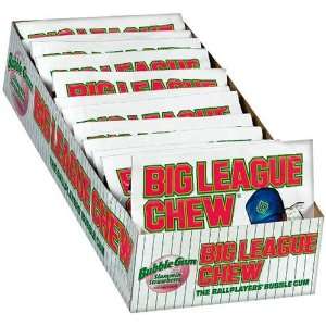 Big League Chew, Strawberry, 2.1 Ounce Grocery & Gourmet Food