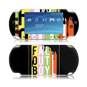  MS FOB20014 Sony PSP Slim  Fall Out Boy  Logo Skin Electronics