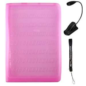  Silicone Skin Cover Case and LED Light for Sony Reader eBook 