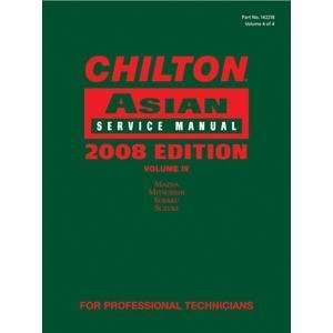 Chiltons Book (CHI142218) Chilton 2008 Asian Service Manual Volume 4