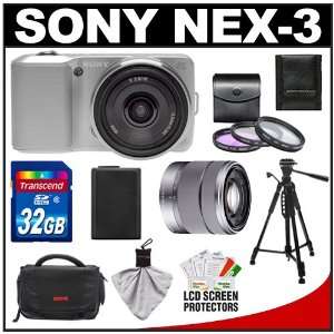  Sony Alpha NEX 3 Digital Camera Body & E 16mm f/2.8 Lens 