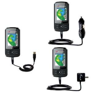   Sonocaddie v300 Plus GPS   uses Gomadic TipExchange Technology GPS
