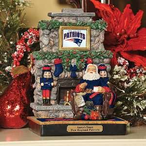  Memory Company New England Patriots Santa Treats Figurine 