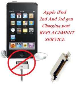 iPod Touch 2nd / 3rd Gen Charging Port   Repair Service  