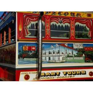  Chiva Traditional Colombian Bus with Wooden Painted Body 