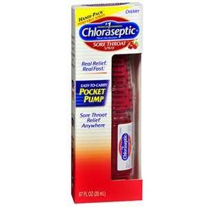  Chloraseptic Sore Throat Pocket Pump Spray Health 