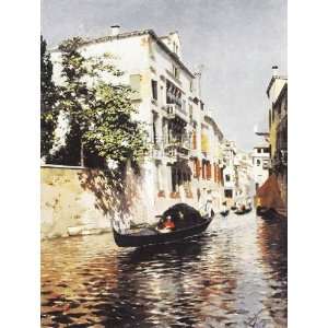  Rubens Santoro   Venetian Gondola Canvas