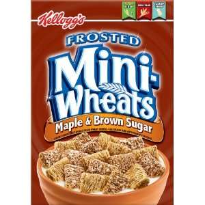 Kelloggs Mini   Wheats Frosted Maple & Brown Sugar   12 Pack  