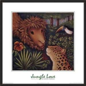   Jungle Love IV by Marisol Sarrazin   Framed Artwork