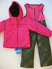 NWT Columbia Girls 4/5 6/6X Snowsuit 2 Pie