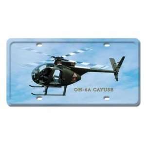  OH 6A Cayuse Aviation License Plate