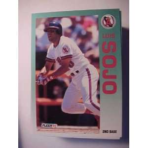  1992 Fleer #70 Luis Sojo