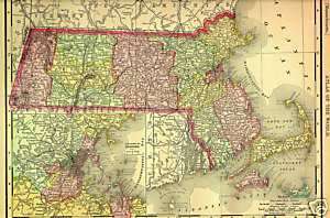 1917 History & Genealogy of CHELMSFORD Massachusetts MA  