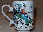 vintage 70s royal crown smug mugs cappuccino coffee cups sunday
