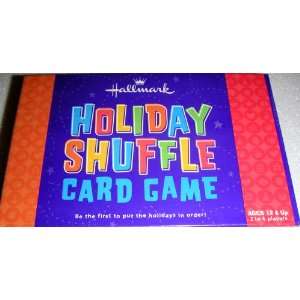  Holiday Shuffle Card Game Toys & Games