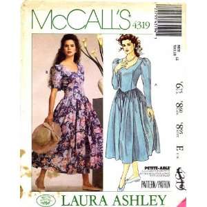  McCalls 4319 Sewing Pattern Laura Ashley Princess Dress 