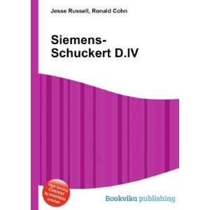 Siemens Schuckert D.IV Ronald Cohn Jesse Russell  Books